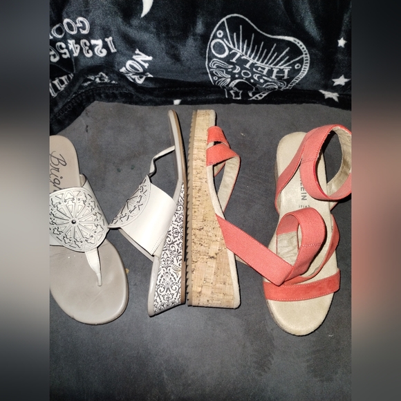 Brighton & Anne Klein Bundle Sandals Size 8 - Picture 2 of 16